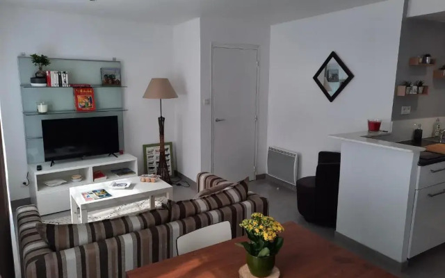 Appartement centre ville rue calme 2 pièces classé 3 étoiles