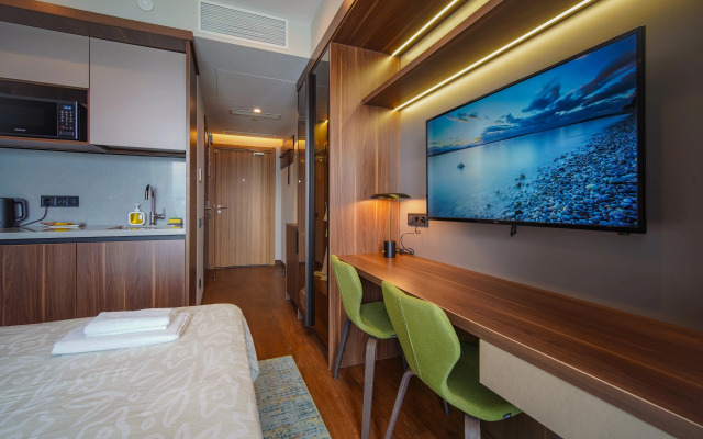 Апартаменты Премиум-студия на 37 этаже • Центр Батуми • Первая линия