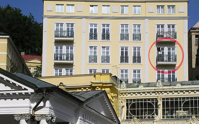 Отель Apartmán Kolonáda вид на фасад