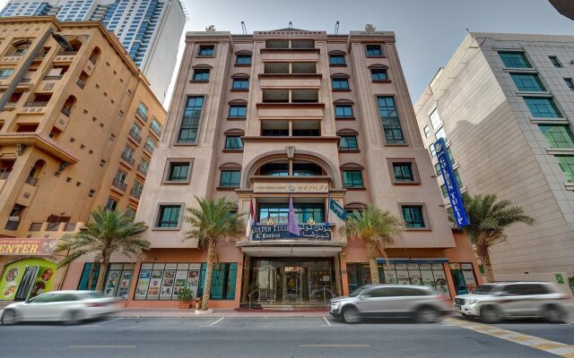 Отель Golden Tulip Al Barsha вид на фасад