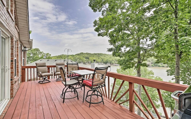 Private Boat Slip, Dock: Waterfront Lake Ozark Gem