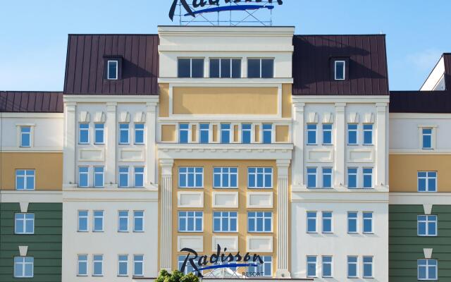 Отель Radisson Resort & Residences Zavidovo Вараксино вид на фасад