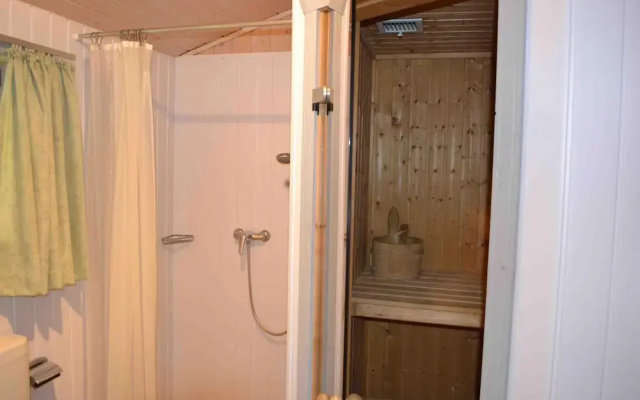 Ferienhaus mit Sauna im Ferienpark Mirow