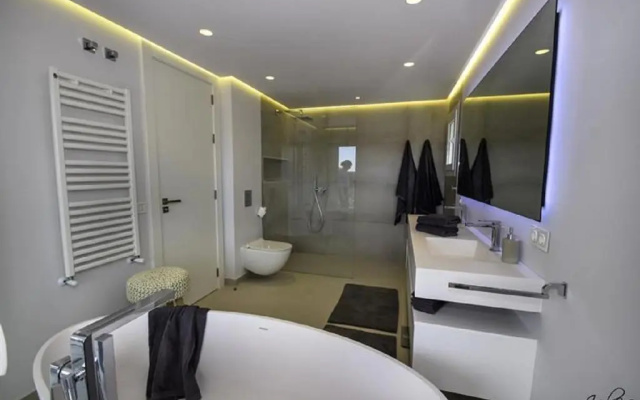 Exquisite villa near beach with Heated pool
