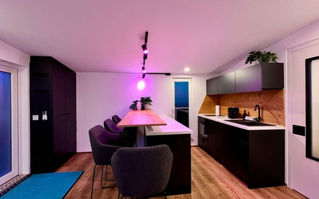 Ferienwohnung mit Schoner Terrasse in Bad Lausick
