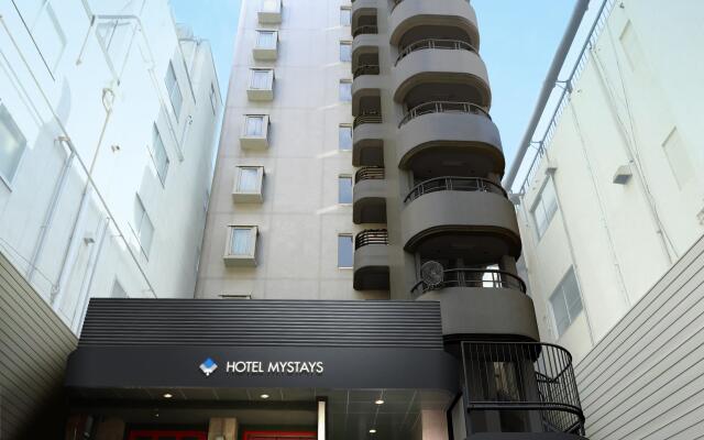 Hotel Mystays Shinsaibashi вид на фасад