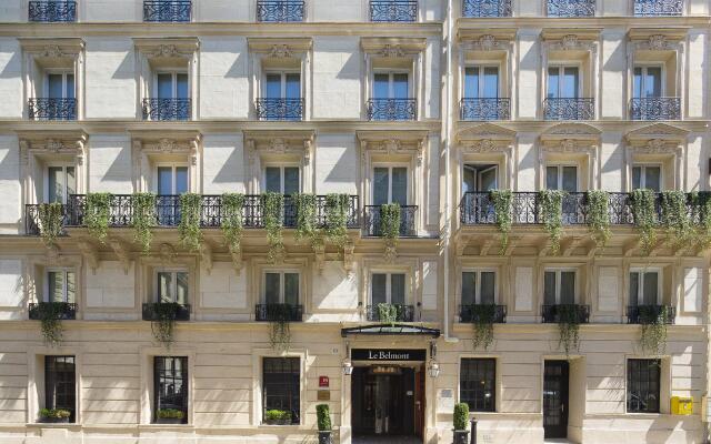 Отель Belmont Paris Франция, Париж - 9 отзывов об отеле, цены и фото номеров - забронировать отель Belmont Paris онлайн вид на фасад