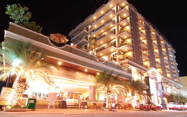 Отель LK Royal Suite Pattaya Таиланд, Паттайя - 1 отзыв об отеле, цены и фото номеров - забронировать отель LK Royal Suite Pattaya онлайн вид на фасад