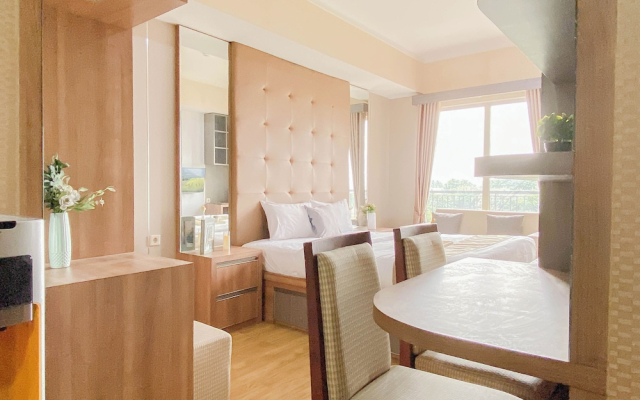 Brown Tone Studio At Oasis Cikarang Apartment