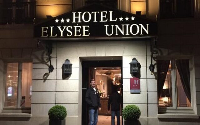 Отель Elysees Union Hotel Франция, Париж - 8 отзывов об отеле, цены и фото номеров - забронировать отель Elysees Union Hotel онлайн вид на фасад