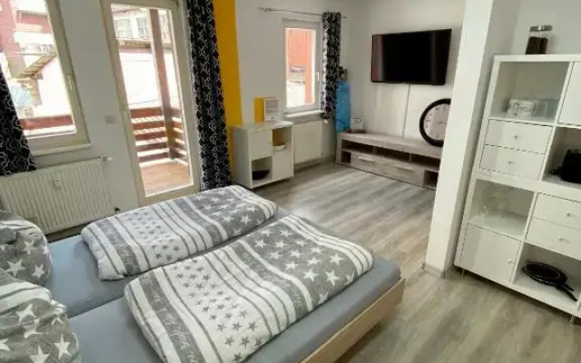 Apartment 2P. Balkon Zentral 1.4