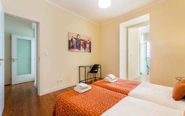 Апартаменты Liberdade Deluxe Apartment Лиссабон комната для гостей