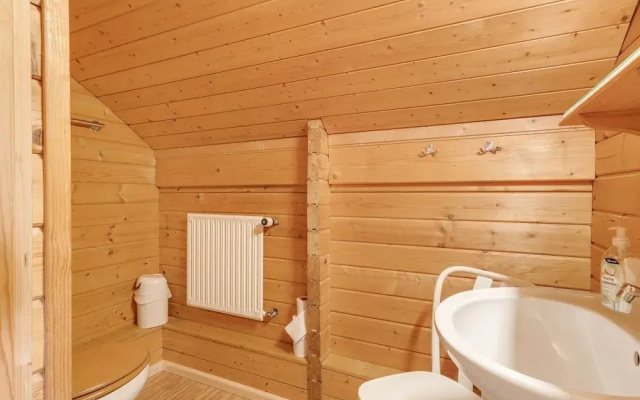 Holzferienhaus in Hinterrod mit Sauna