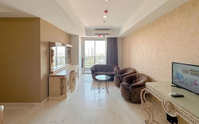Nice 3Br Connected To Mall At Grand Sungkono Lagoon Apartment