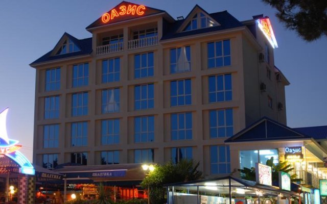 Гостиница Оазис в Сочи отзывы, цены и фото номеров - забронировать гостиницу Оазис онлайн вид на фасад