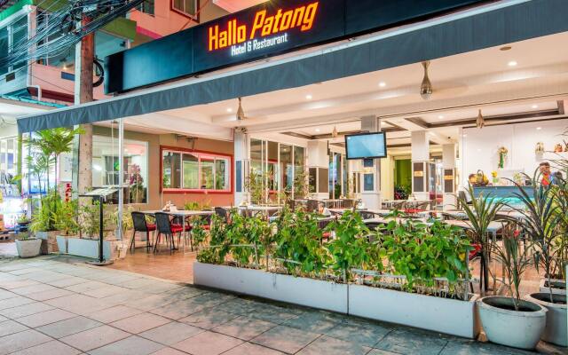 Hallo Patong Hotel & Restaurant вид на фасад