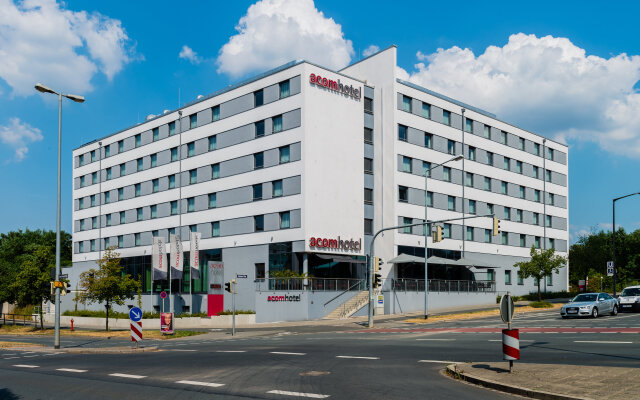 Отель acomhotel nürnberg вид на фасад