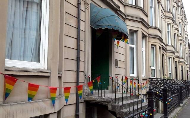 Отель Beersbridge Lodge Глазго вид на фасад