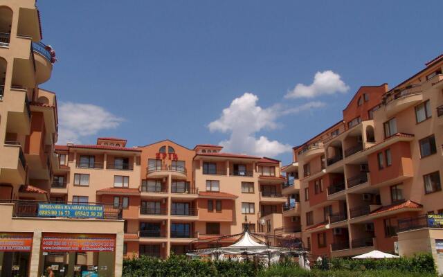 Отель Aparthotel Efir 2 Болгария, Солнечный берег - отзывы, цены и фото номеров - забронировать отель Aparthotel Efir 2 онлайн вид на фасад