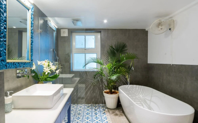 Villa Bauhinia - 5bhk With Pool 10 Mins to Beach