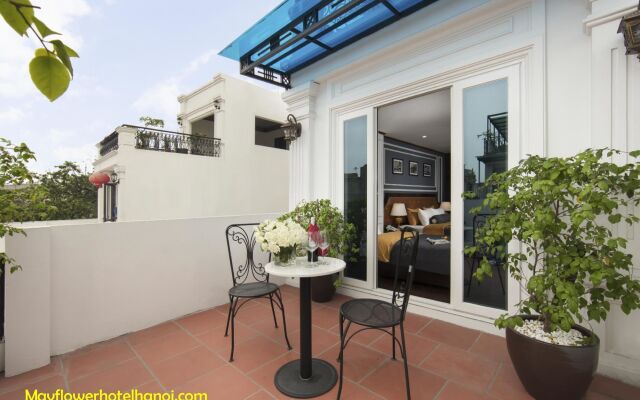 Отель Mayflower Hotel Hanoi Вьетнам, Ханой - отзывы, цены и фото номеров - забронировать отель Mayflower Hotel Hanoi онлайн вид на фасад