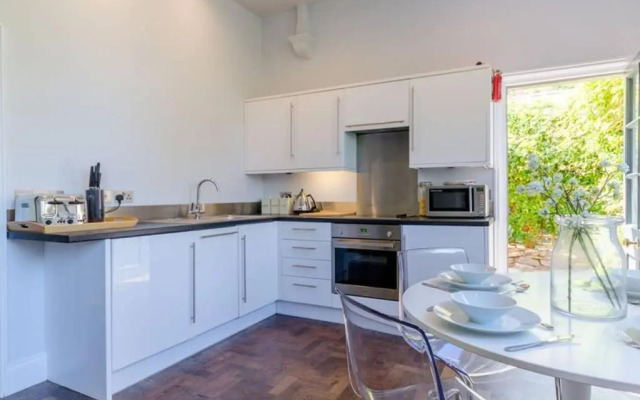 Victorian Flat Suite in converted school-house building