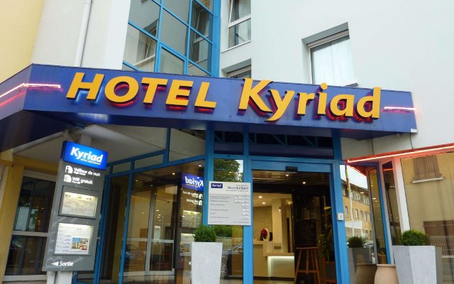 Отель Kyriad Montbeliard Sochaux Франция, Монбельяр - отзывы, цены и фото номеров - забронировать отель Kyriad Montbeliard Sochaux онлайн вид на фасад
