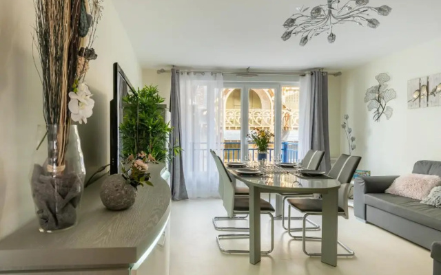 Swan - Appartement avec balcon proche plage Mers-les-Bains