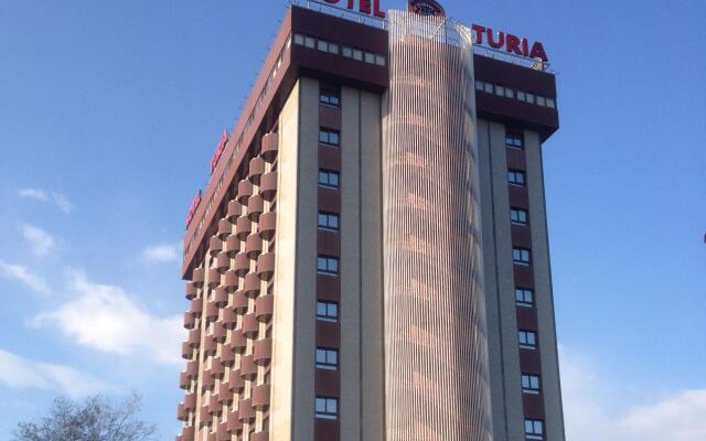 Отель Turia Hotel Испания, Валенсия - 3 отзыва об отеле, цены и фото номеров - забронировать отель Turia Hotel онлайн вид на фасад