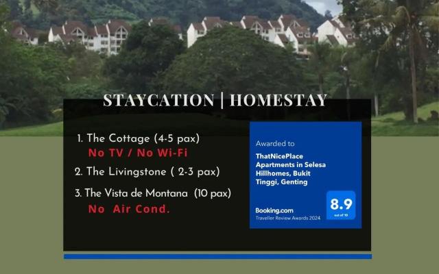 ThatNicePlace Apartments in Selesa Hillhomes, Bukit Tinggi, Genting