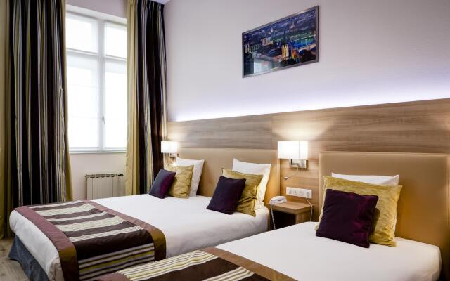 Отель Le Phénix Hôtel Франция, Лион - отзывы, цены и фото номеров - забронировать отель Le Phénix Hôtel онлайн комната для гостей