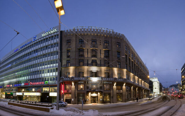 Отель Seurahuone Helsinki Финляндия, Хельсинки - - забронировать отель Seurahuone Helsinki, цены и фото номеров вид на фасад