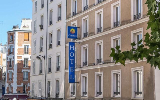 The Originals Hotel Paris Montmartre Apolonia (ex Comfort Lamarck) вид на фасад