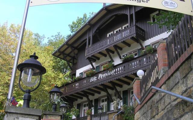 Отель Bilz-Pension Германия, Радебойль - отзывы, цены и фото номеров - забронировать отель Bilz-Pension онлайн вид на фасад