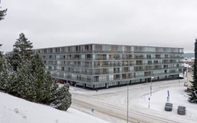 Апартаменты Market Square Apartment Ювяскюля вид на фасад