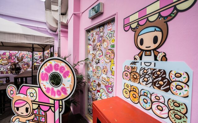 Tokidoki Popup Hotel вид на фасад