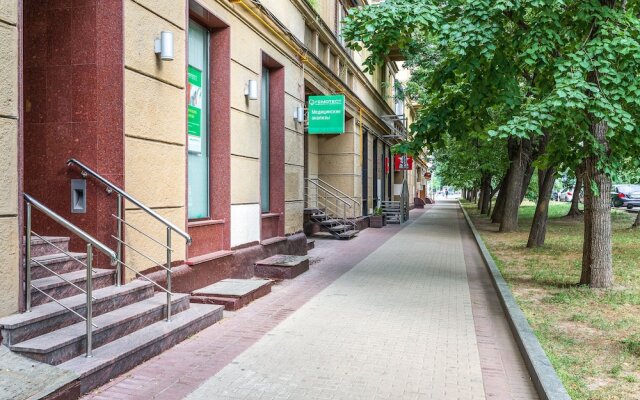 Апартаменты Apartment on Park Pobedy вид на фасад