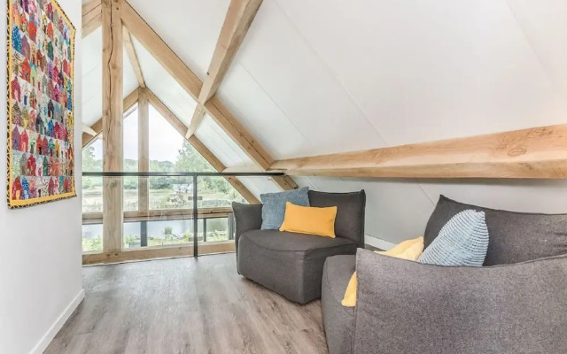Holiday Home in Netherlands With Pond View