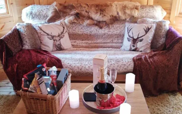 Cozy Cabin With Hot Tub Retreat in Anglesey