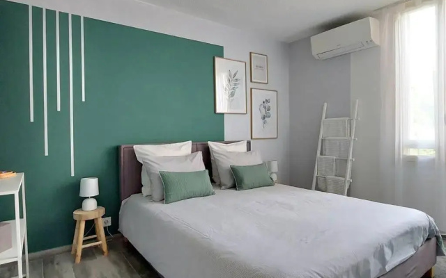 Appartement T4 centre-ville, plage à 5 min à pied