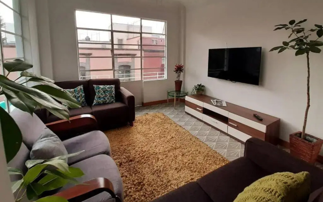 2B Acogedor Y Amplio Depto, Centro Histórico Cdmx