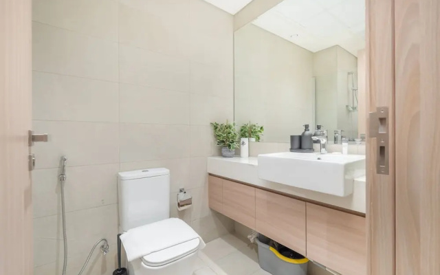 Elegant Studio With Garden in Meydan - Dubai