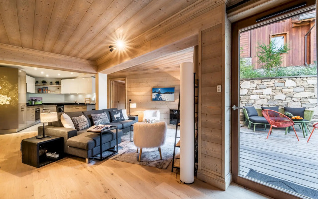 PADOUK - Apartment with hot tub in Courchevel Moriond
