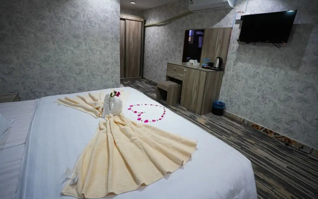 Golden new hotel