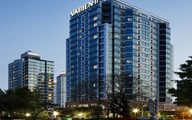 Отель Vabien Suites II Serviced Residence Южная Корея, Сеул - отзывы, цены и фото номеров - забронировать отель Vabien Suites II Serviced Residence онлайн вид на фасад