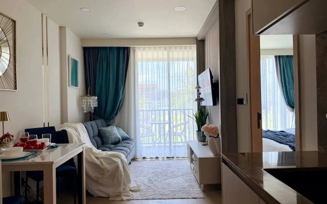 Апартаменты 1BR Ozone Oasis Pool Gym & Beach Shuttle