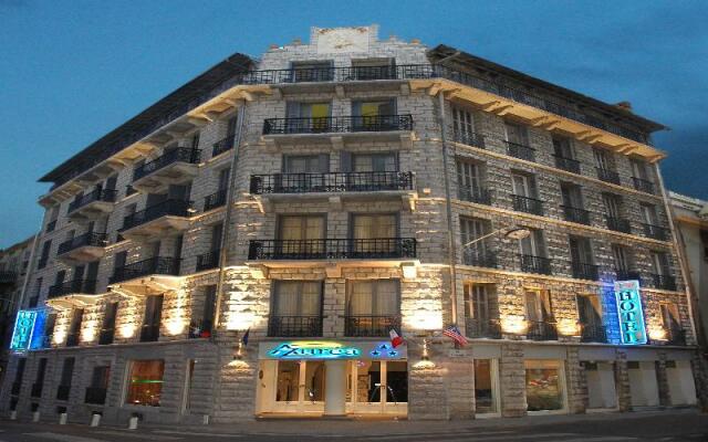 Отель Azurea Hotel Франция, Ницца - - забронировать отель Azurea Hotel, цены и фото номеров вид на фасад