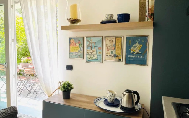 My humble house -Appartamento in villa con vista lago