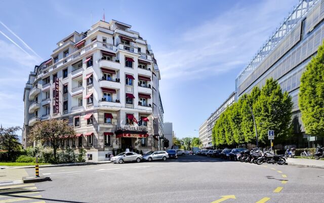 Отель Eden Hotel Швейцария, Женева - отзывы, цены и фото номеров - забронировать отель Eden Hotel онлайн вид на фасад