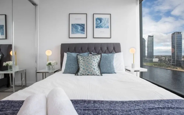 Delightful 2BR Riverview@docklands